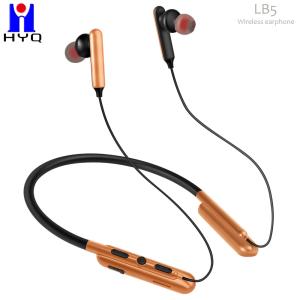 China Dual EQ Mode Wireless Neckband Earphones 15m Rechargeable Lithium Battery factory