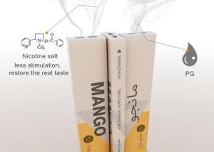 China Flat Shape Disposable Electronic Cigarette No 4000 Plus Dangerous Carcinogen Chemicals factory