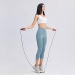 80%Nylon Women Yoga Workout capris Leggings Tights With Waist Pocket