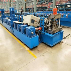 China Two wave Highway Guardrail Forming Machine Roll Former Machine 22kw + 22kw factory