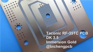 China RF-35TC 0.8mm RF PCB Board factory