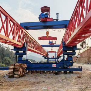 China High Strength Steel Truss Type Girder Launching For High Speed Railway factory