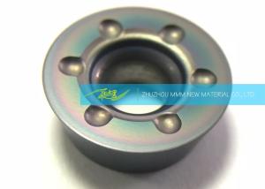 China R8 Positive Round Carbide Milling Inserts With Strong Edge For General Material factory