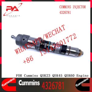 Cum-mins Fuel Injector 4928346 Diesel Injector 3766446 4326780 4326781 for QSX23