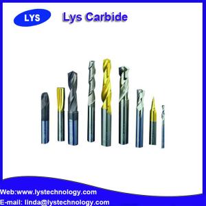 China Coolant Hole Twist Drills 2 Flutes Solid Carbide Drill Bits for hardened steel factory