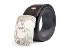Vintage Mens Casual Leather Belt Length Range 100-140cm Customize Service
