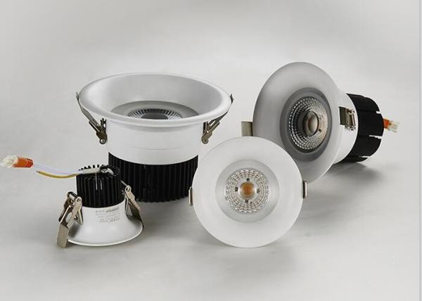 6w LED Downlight Cambered Surface , 3 Inch LED Recessed Lighting For Meeting