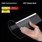 Wholesale 1mm Transparent PET Sheet Rolls 0.5mm 0.6mm Clear Plastic PET Sheet