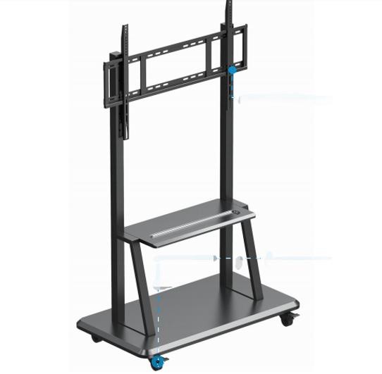 220lbs Electronic Mobile Stand 800x600mm For Touch Screen Monitor