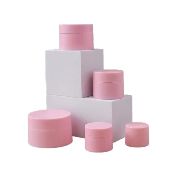 Plastic PP Cream Jar 5g to 50g Custom Colors MOQ 10000pcs