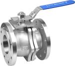 Customized Support ODM 2-Piece Stainless Steel Ball Valve for Flanged ANSI Class