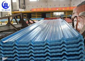 China Soundproof Corrosion Resistant Plastic PVC Corrugated Roof Tile For Warehouse Sheds factory