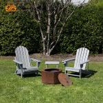 Charcoal Bonfire Fire Pit 19.5 Inch Portable Outdoor Wood Burning Smokeless