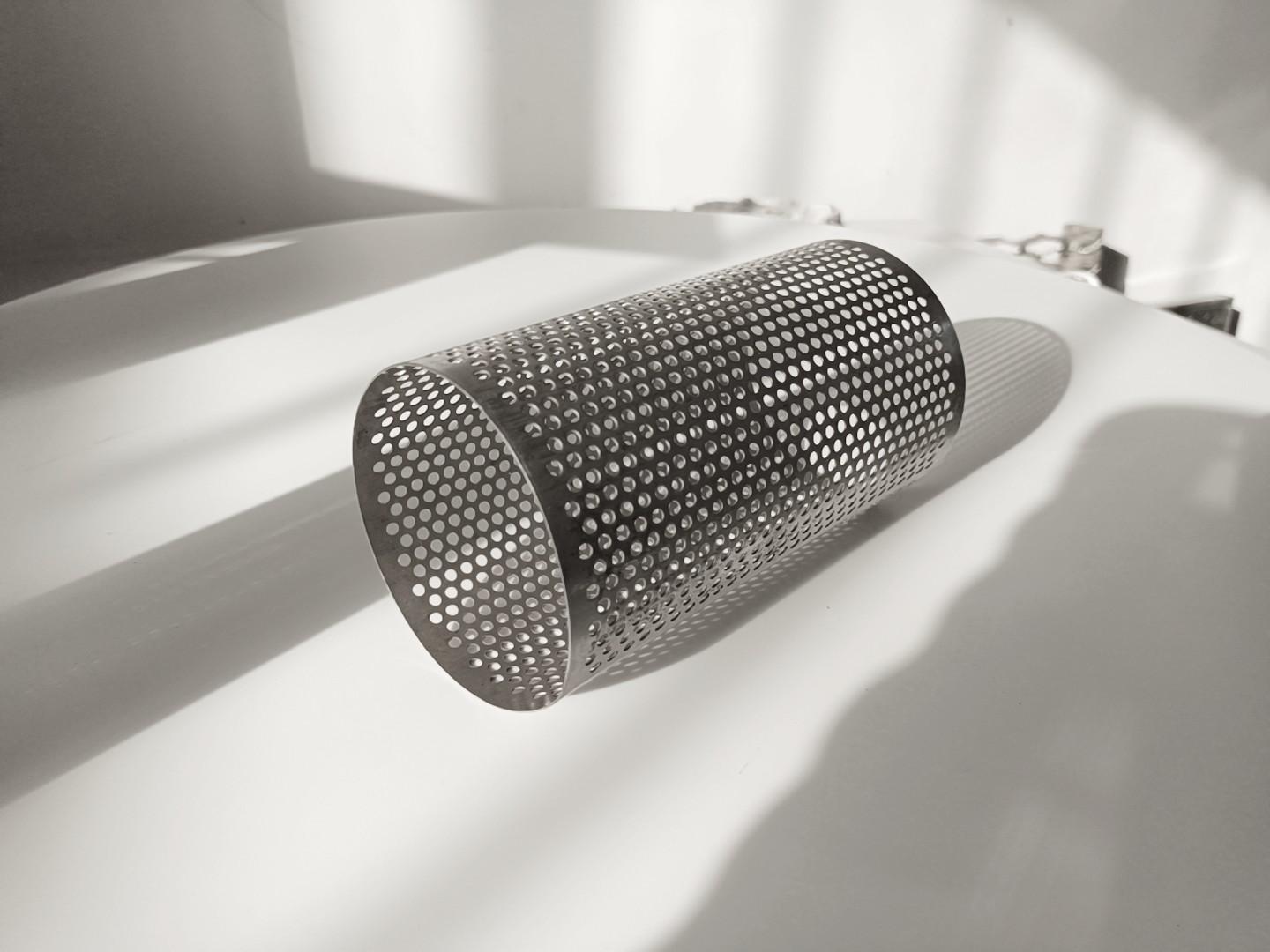 ISO9001 7mm Hole Perforated Metal Pipe Stainless Steel 304