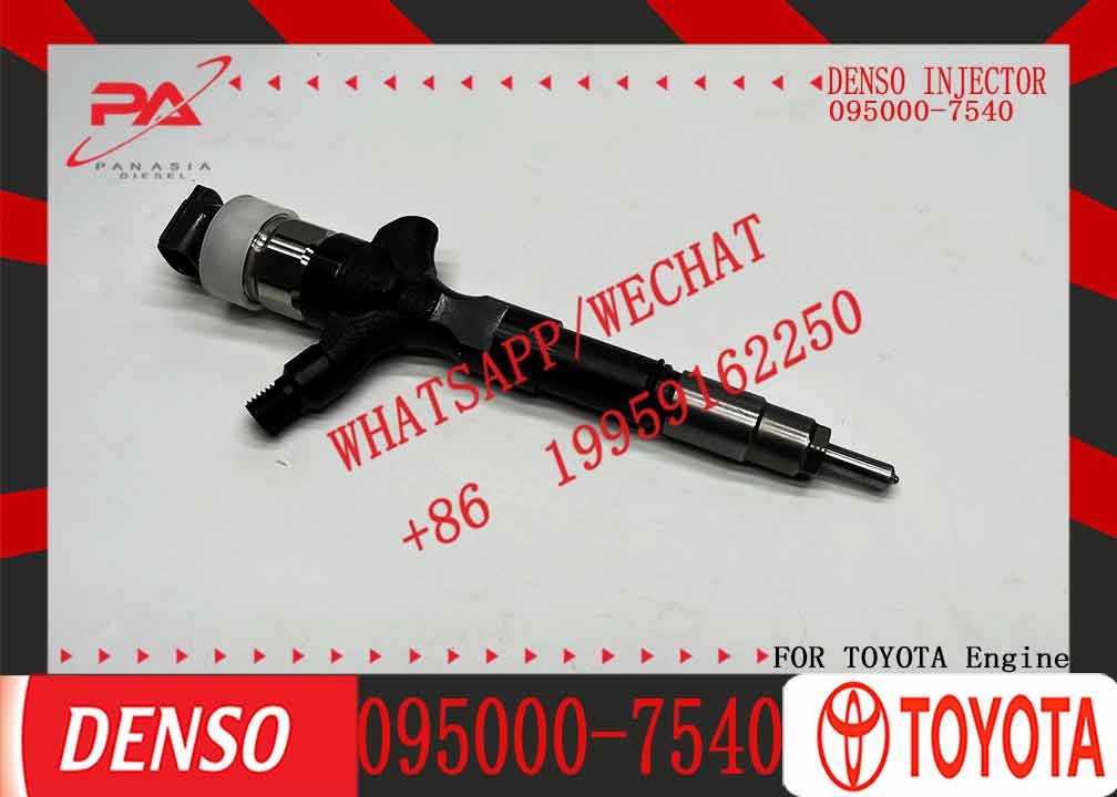 095000-7540 23670-30281 Auto Fuel Injection 0950007540 Truck Injectors 095000 7540 For Denso