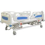 China Products Economic Icu Hospital Bed With Headboard And Guard Rails