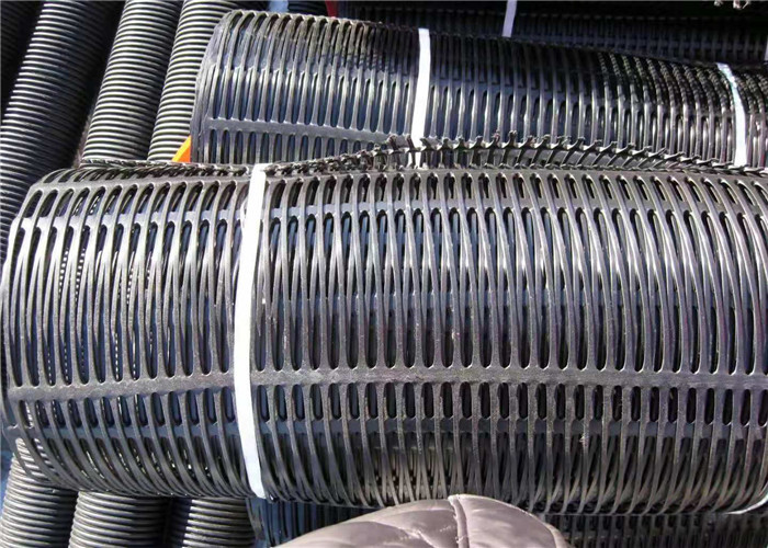 Higher Load Bearing High Tensile 300kN/M Uniaxial Plastic Geogrid