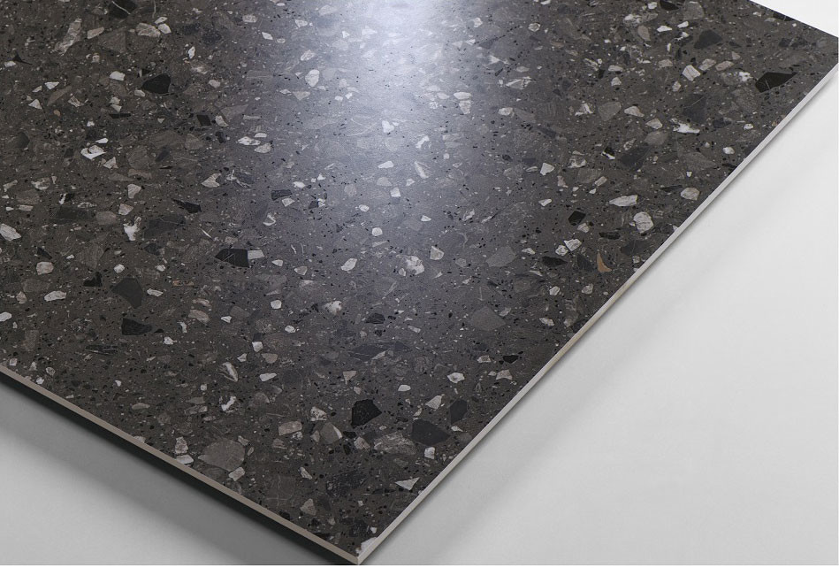 600x1200mm Terrazzo Exterior Floor Durable Porcelain Decoration Tiles For Park Non-Slip
