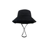 Sun Prevent Cotton Canvas Wide Brim Bucket Hat Beach Bucket Hat Stylish