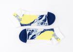 Men'S Anti Skid Ankle Socks Moisture Proof With Embroidery Logo