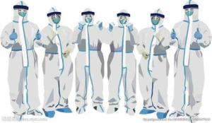 China Knitted Cuff SMS Disposable Protective Clothing for Mining Industry factory