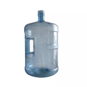 China Recyclable 5 Gallon Water Bottle Ploy Carbonate Material With Handle factory