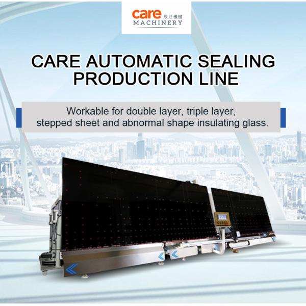 Auto Insulating Glass Processing Machines For Double Glazing Window Sealant Coating