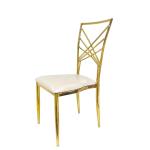 Elegant Stainless Steel Frame Chameleon Chair For Wedding