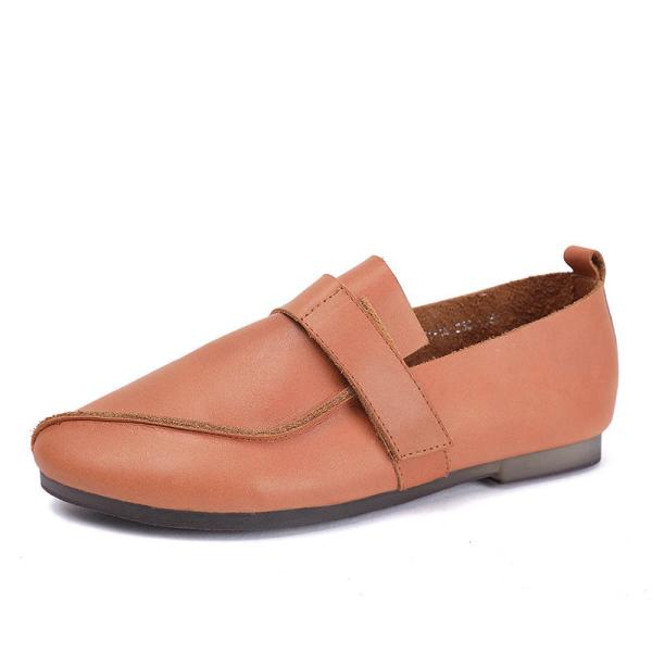 S175 Manufacturers literary forest round head leather handmade shoes fashion all