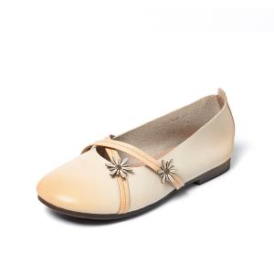 China S353 Handmade Leather Shoes, Literary Fresh And Fashionable, Wild Spring Women'S Shoes Wholesale Processing factory