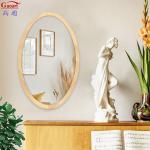 Customized Size Glass Mirror Rustic Antique Floral Full Length Decor Wooden
