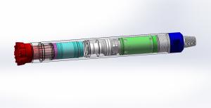 China HD65A Hammer DTH Spare Parts , Out Cylinder / Piston / Top Sub Rock Drilling Tools factory