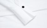 18l 4 Holes Black Dress Shirt Buttons Resin Material High Temperature Resistance