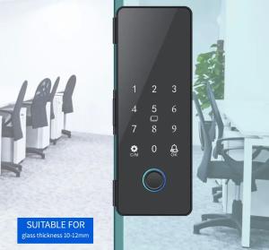 China Office Keyless Smart Door Lock Tuya Digital Fingerprint Electronic Code IC Card factory