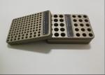 Cryogenic Benchtop Test Tube Holder Metal with size 135*94*38mm/19mm