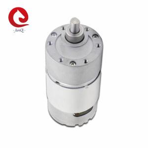 China 6V 12V 24V 545 Micro DC Geared Motors 37mm Gearbox CW CCW For Winch factory