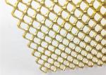 550mm Brass Diamond Expanded Metal Sheet Painting for decoration