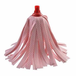 China Commercial Replacement Socket Cotton Synthetic Revolution Heavy Duty String Mop Refills factory
