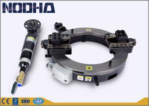 China 10&quot;-16&quot; Pneumatic Pipe Cutting Beveling Machine With Aluminum Body factory