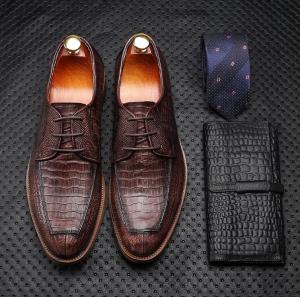 China Wedding Mens Black Patent Leather Shoes , Flat Italian Double Buckle Monk Shoes factory