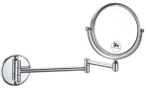 China stainless steel material Wall Mounted Cosmetic Makeup Mirror, 3x Magnifying Mirror Bathroom Round decorative mirror factory