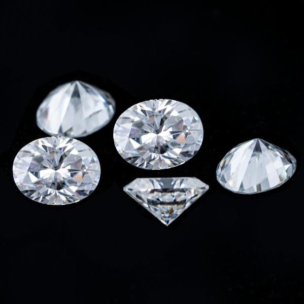 Wholesale Loose Moissanite Diamond GRA Stones D EF Color 1mm-8mm For Make