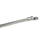 250FT Steel Wire Rope 1/8" 5/32" T316 Stainless Steel Cable 1x19 Deck Railing