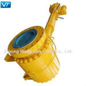 China Underground Fully Welded Pipeline Ball Valve Forged Steel With Electrical Pneumatic Actuator factory