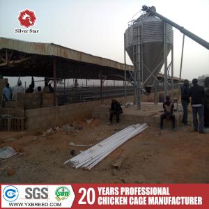 China Layer Poultry Equipment A Frame Layer Cages Stainless Steel factory