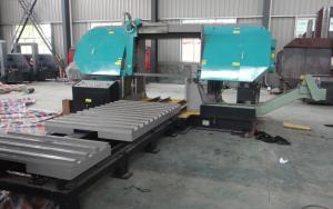 China CH-80130 Roller Table 1.5m Double Column Bandsaw Machine factory