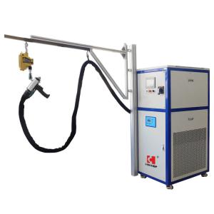 China 30KW Portable Online Brazing Machine Digital High Frequency Induction Heater factory