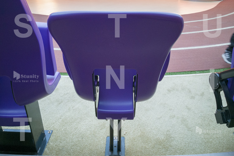 UV Resistant HDPE Folding Stadium Chairs For Football Stadium