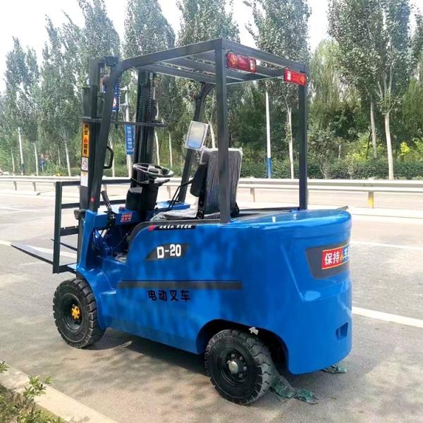 Electric Forklift Truck 1ton 3ton Capacity Fork Lift Truck 7.5KW Brushless AC