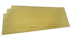 China Corrosion Resistant 260 Brass Sheet For Indoor And Outdoor Applications factory